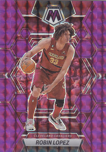 NBA球星卡2223Mosaic紫折99编马赛克凑套#200鲁宾洛佩兹