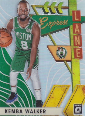 NBA球星卡panini1920Optic快车道银折特卡#23肯巴沃克