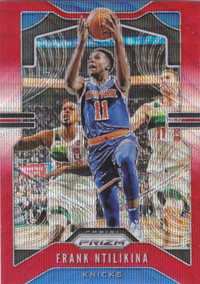 NBA球星卡panini1920Prizm普卡红波纹折射凑套#177弗兰克尼利基纳