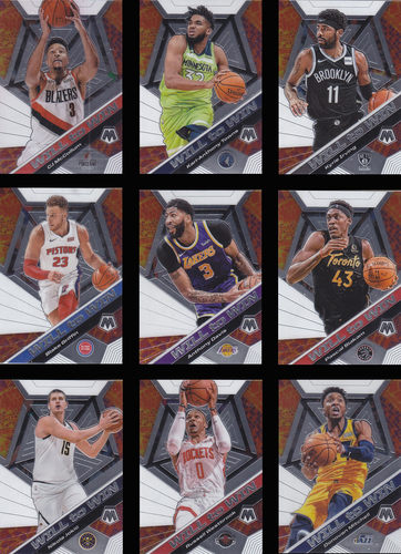 NBA帕尼尼球星卡1920Mosaic特卡WillToWin马赛克凑套 库里 东契奇