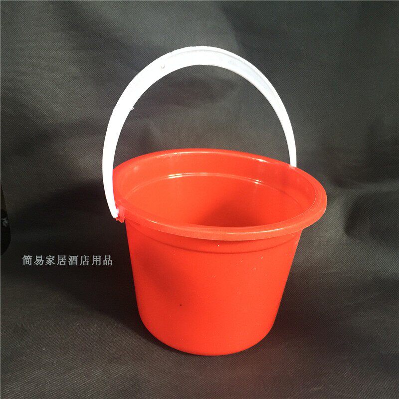 塑料水桶 学生桶 玩具桶 钩鱼桶 储水桶 小桶 13cm