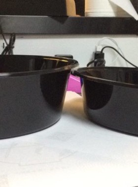 包邮江90套 2000ml 2500ML一次性黑色圆形打包碗酸菜鱼龙虾外卖盆