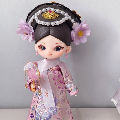 甄嬛传bjd旗装娃衣及头饰（不含娃娃）