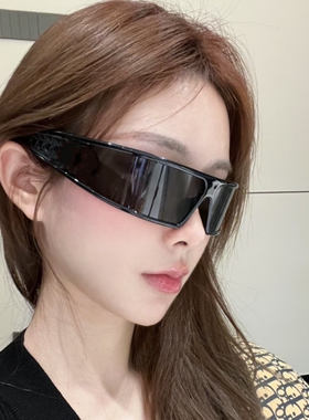 发箍墨镜女时尚大牌潮流复古街拍高级感骑行防紫外线遮阳太阳镜男