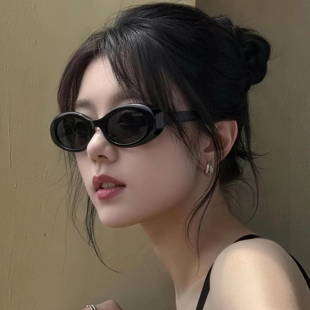 谬家太阳镜女防紫外线复古高级感显瘦素颜遮阳街拍欧美潮牌墨镜男