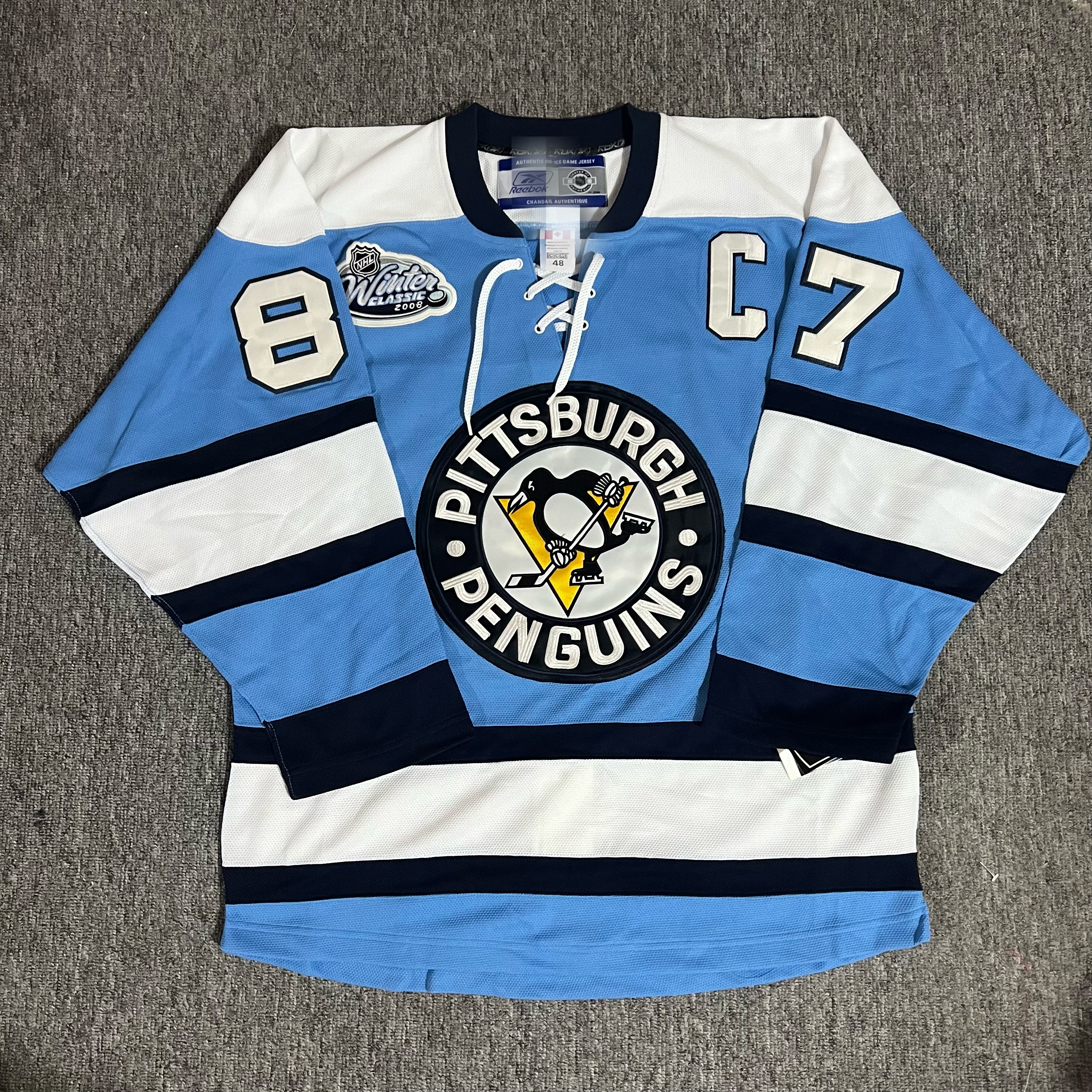 欧美经典刺绣大版冰球服长袖中长款嘻哈hiphop球衣滑板街舞卫衣潮