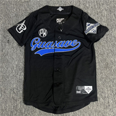 潮牌嘻哈童装 球衣街舞棒球服hiphop宽松字母刺绣演出服儿童潮服