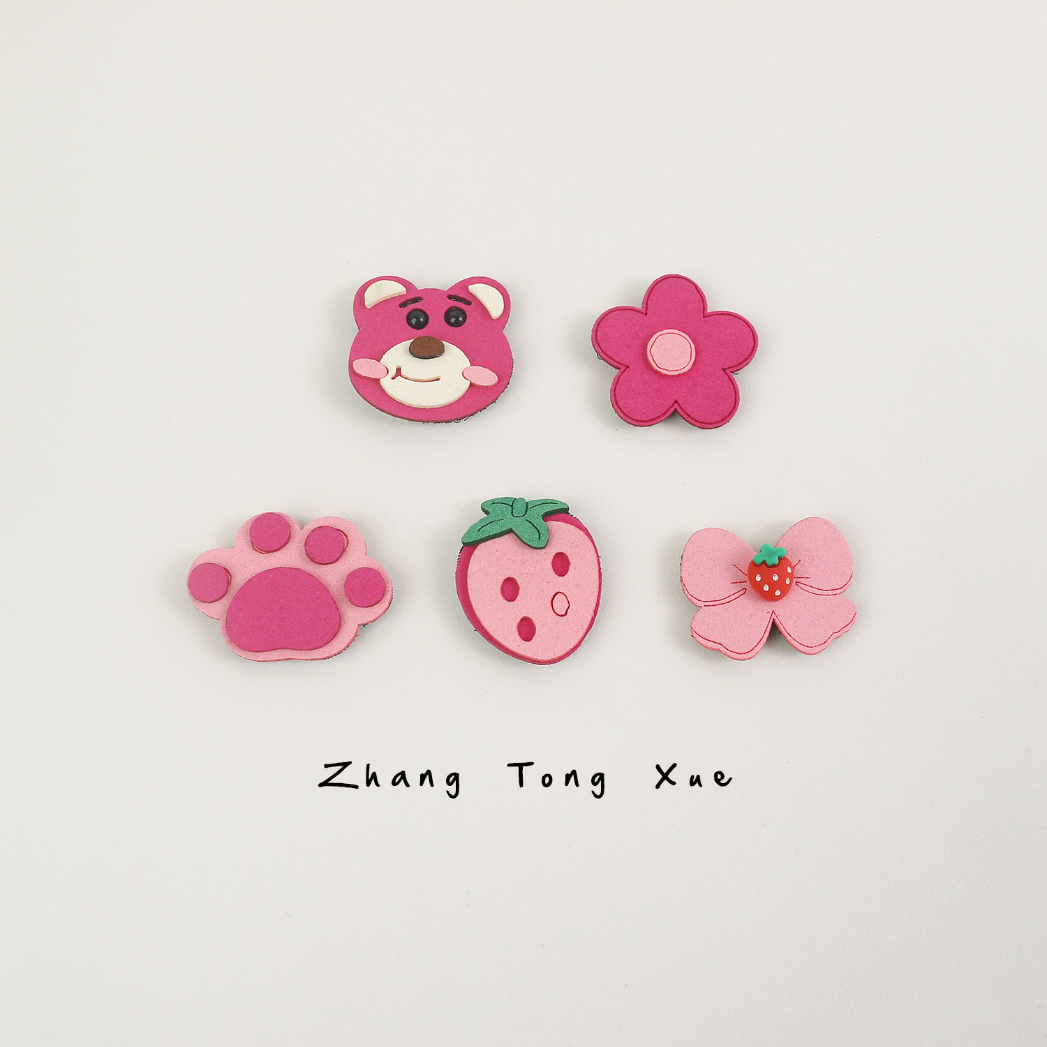 婴儿魔术贴不伤发可爱女宝宝发卡女童刘海贴头饰儿童发贴发夹发饰