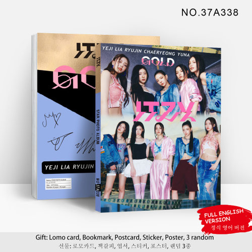 XM023ITZY新专GOLD限定收藏画册