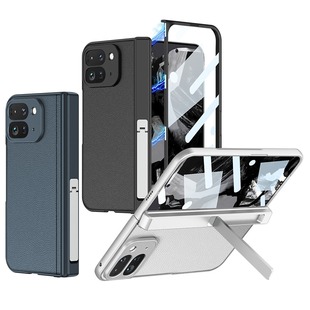 谷歌 Pixel 9 Pro Fold 手机壳Pixel9proFold保护壳 阅读支架素皮壳面铰链全包 壳膜一体 支架防摔手机保护套
