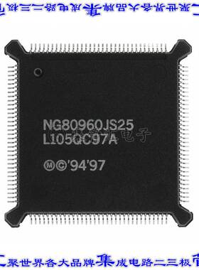 NG80960JS25 集成电路芯片IC MPU I960 25MHZ 132QFP
