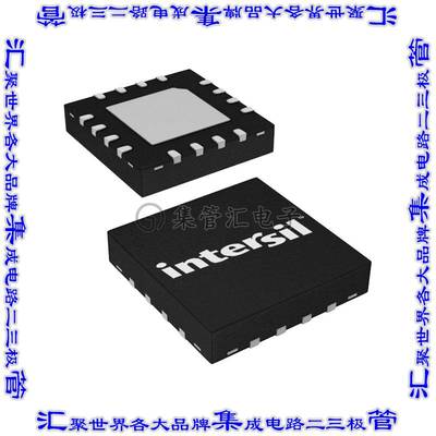 ISL8024IRTAJZ 开关稳压器IC REG BUCK ADJ 4A 16TQFN电源芯片集