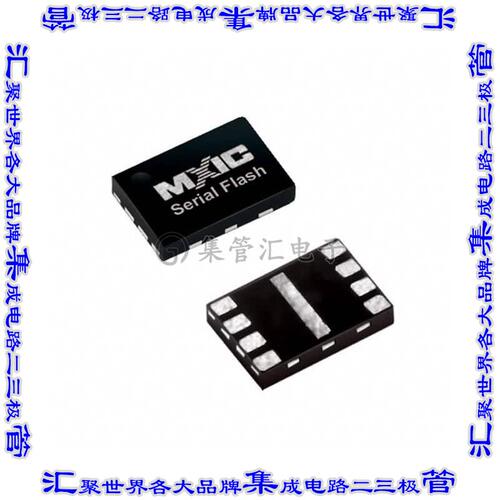 MX25L4006EZUI-12G 存储器IC FLASH 4MBIT SPI 86MHZ 8USON芯片