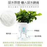 Вода -поглощение хлопчатобумажной веревки Гидравлическая водопоглощение линия хлопковой балкон, водяной цветок, автоматическое водопоглощение.