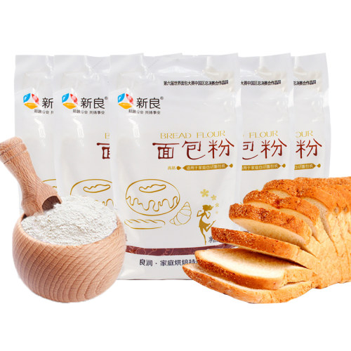 新良面包高筋5斤小麦粉披萨