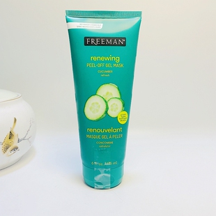 现货美国Freeman Beauty焕颜去角质凝胶美容面膜黄瓜清新补水亮肤