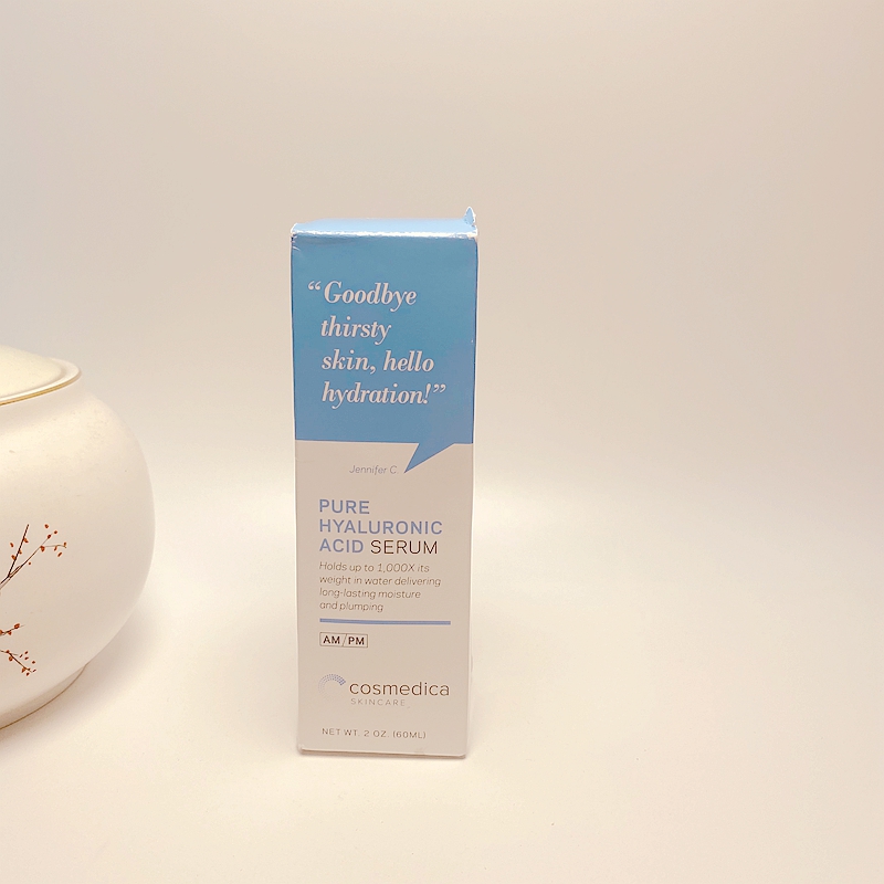 现货美国Cosmedica玻尿酸精华保湿快速补水修复亮肤抗皱淡纹60ml