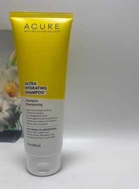 现货美国ACURE超保湿洗发水摩洛哥坚果南瓜籽油保湿滋养修复毛躁