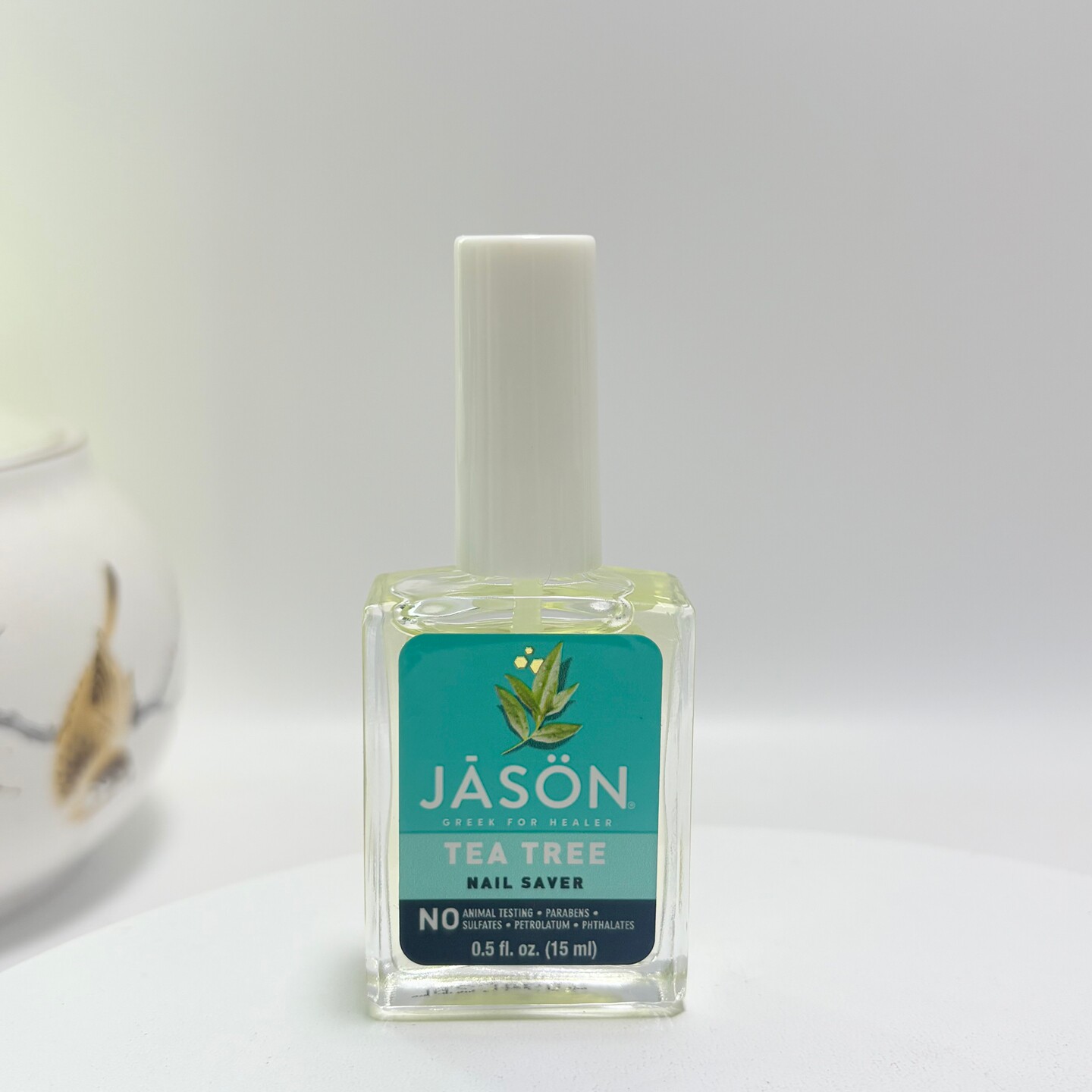 现货美国Jason灰指专用杀真军茶树精油日常护甲油滋养修护15ML