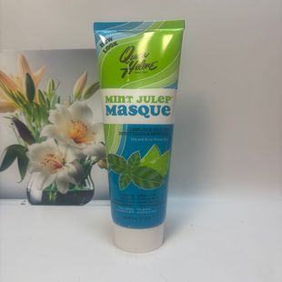 现货美国Queen Helene冰镇薄荷面膜痘肌油性混合型清洁粉刺黑头