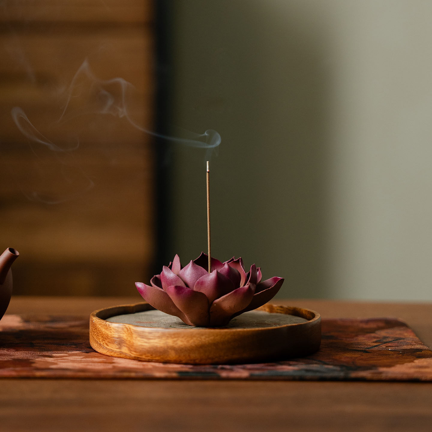 手绘陶瓷莲花香插摆件家用供奉线香底座香托香台香薰炉香炉,家居饰品,香托/香盘/香座/香插,淘宝优惠券,粉丝福利购,淘宝优惠卷