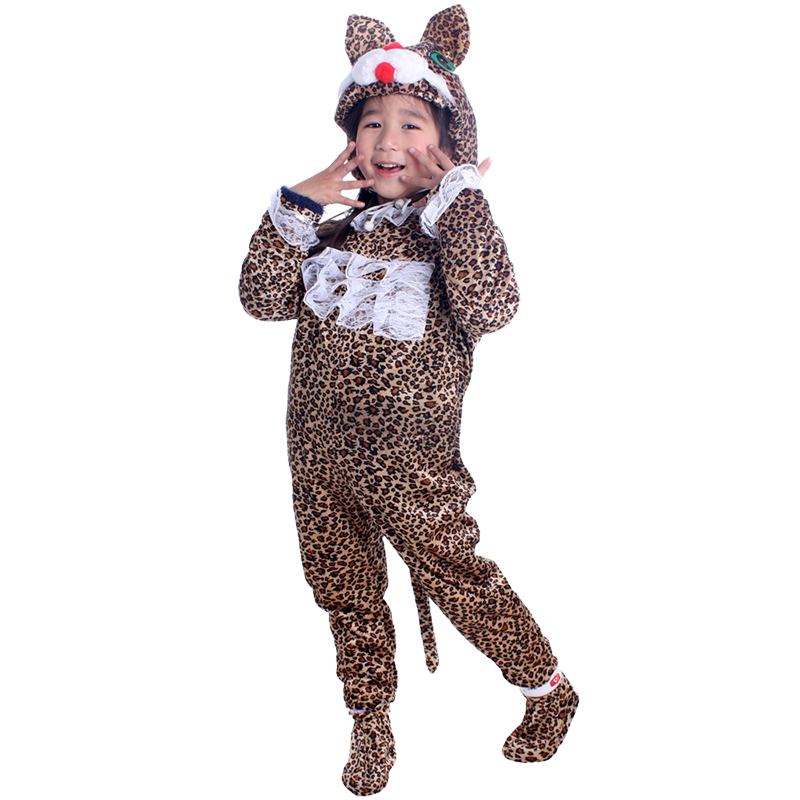六一幼儿园小花猫表演服