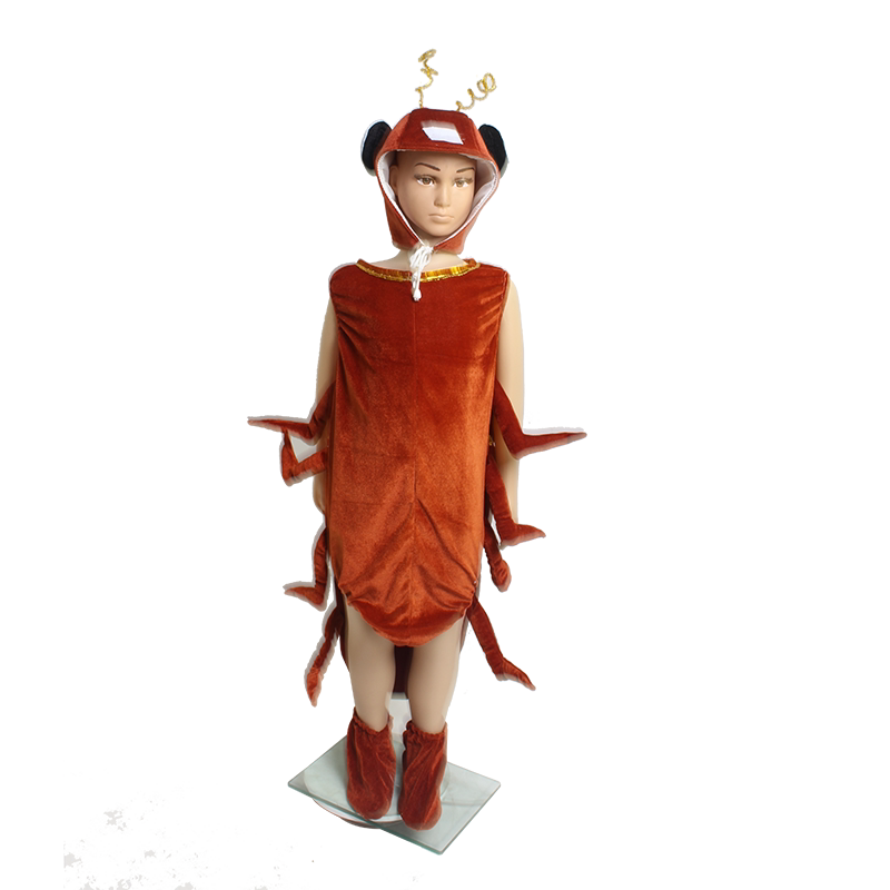 动物卡通风女童舞台课本剧演出服