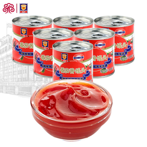 上海梅林番茄酱198g罐酸甜可口
