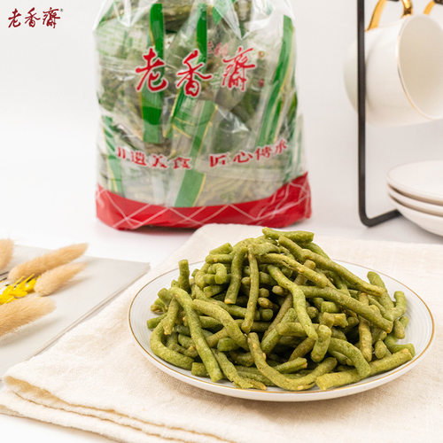 老香斋苔条梗上海特产传统咸味糕点老香斋苔条办公室零食500g - 封面