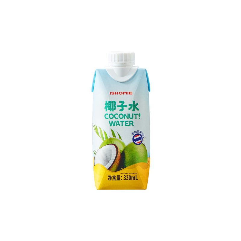 【买一赠一】一食当家椰子水330ml*12瓶果汁补水饮料