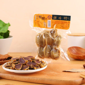 上海稻香村风干鸭肫118g中华老字号真空卤味休闲零食