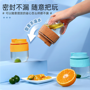 思乐得玻璃杯咖啡杯家用泡茶水杯办公室早餐燕麦杯GSC-360