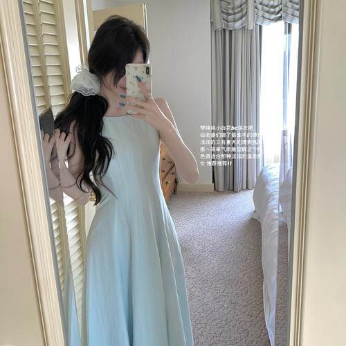 Y.JIA 伊嘉-韩系清冷感温柔修身连衣裙(不含配件,无口袋)Y26-3313