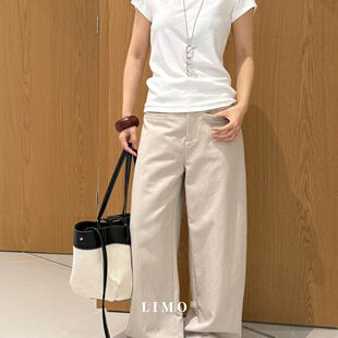 LIMO 兰精天丝莫代尔8色小圆领高质感短袖 T恤5588 认准原创正品