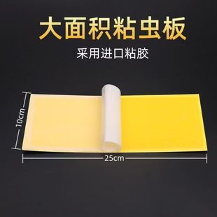 粘捕式灭蝇纸粘蝇纸灭蚊虫粘纸粘蝇板站文字纸苍蝇贴纸粘虫板灭蚊