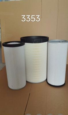 K3353空气滤芯胶铁PU空滤工程机械设备发电机组空压机空气滤清器