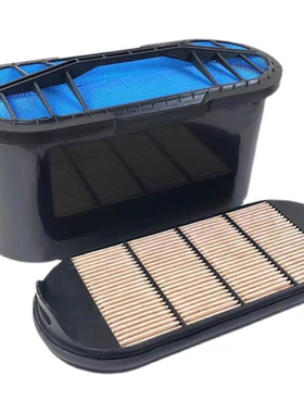 适配于新款解放J6P-375马力空气滤芯1109060-695-c00蜂窝空滤清器