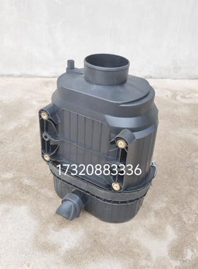 适配新款卡特315挖机蜂窝空滤总成PF900600M蜂窝空气滤芯总成外壳