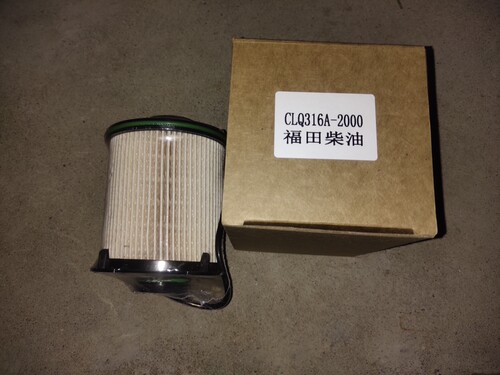 CLQ316A-2000柴油滤芯适配福田P111000000234柴油滤P111000000233
