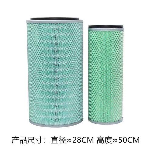 K2850空滤 适配客车东风大力神福田空滤芯欧曼2850空气滤清器滤芯
