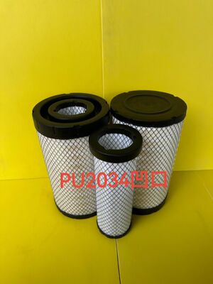 pu2034空气滤芯适配宝鼎95-9A B G80 H 105W-8D轮式挖掘机120空滤