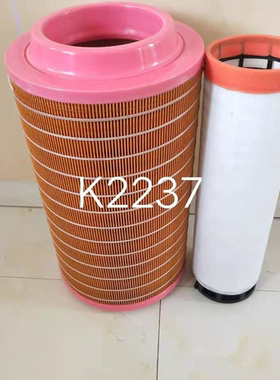 C23610 CF610空滤K2237U空气滤芯适配沃尔沃3840034挖掘机空压机