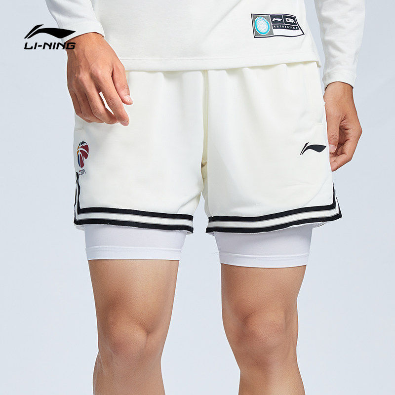 李宁美式篮球短裤男2026新款CBA四分裤速干训练田径跑步运动短裤,运动服/休闲服装,运动中长裤／短裤,淘宝优惠券,粉丝福利购,淘宝优惠卷