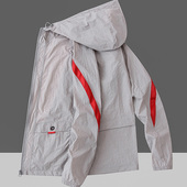 夏季 防紫外线皮肤衣 冰丝防晒服夹克潮流男装 男士 防晒衣外套超薄款