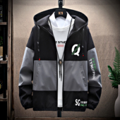 2024春秋新款 百搭外套男青少年初中高中学生夹克潮流韩版 褂子上衣