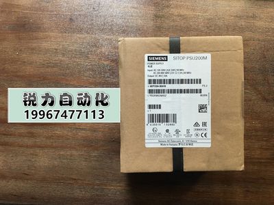 全新西门子SITOP PSU200M电源 6EP1334-3BA10 输出24V/10A 未开封