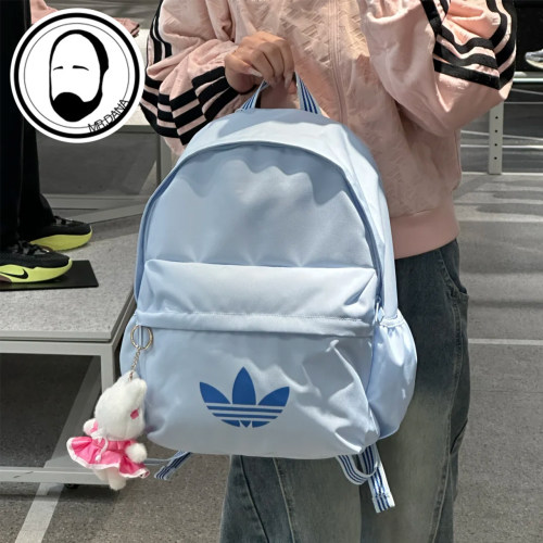 Adidas三叶草 男女运动潮流经典户外书包双肩背包KD7811 JX0209