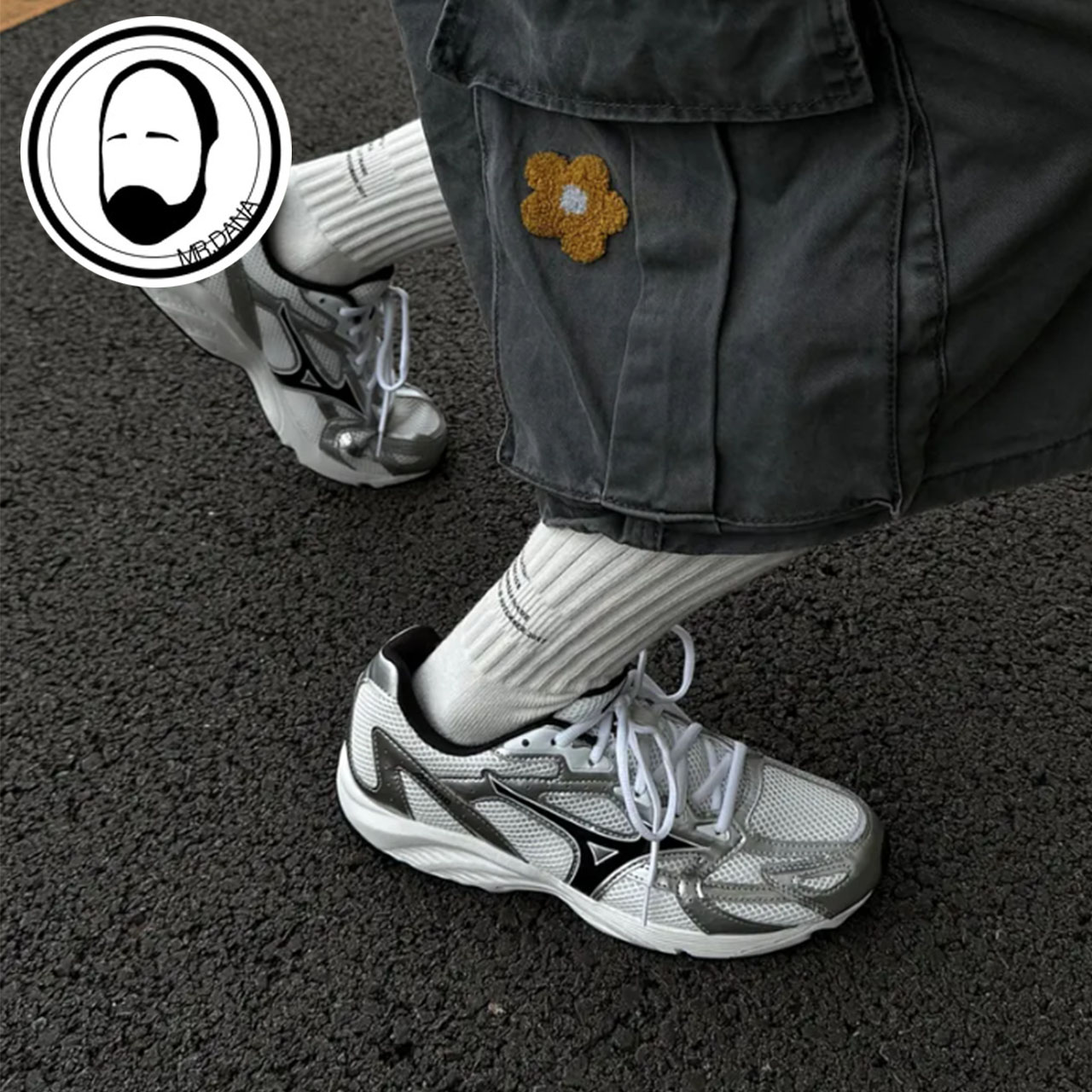 Mizuno/美津浓 SPARK CN III 舒适缓震耐磨百搭复古跑鞋 D1GH2428