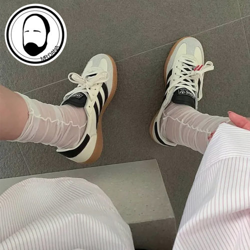 Adidas阿迪达斯三叶草HANDBALL 男女复古休闲鞋板鞋JH6398 JH6397