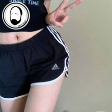 Adidas 阿迪达斯 夏季新款女子运动服热裤训练健身跑步裤子GK5265